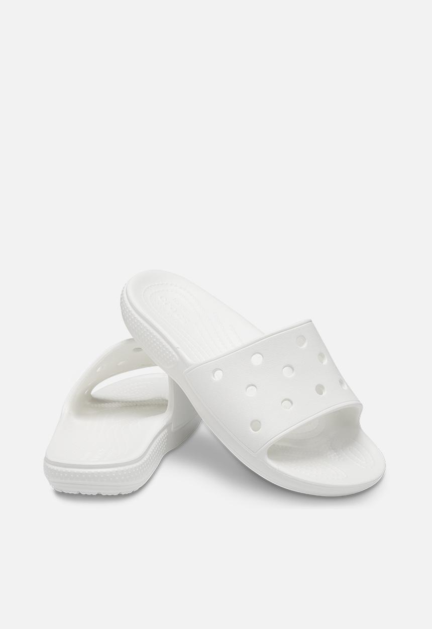 Crocs - Classic crocs slide sandal - white