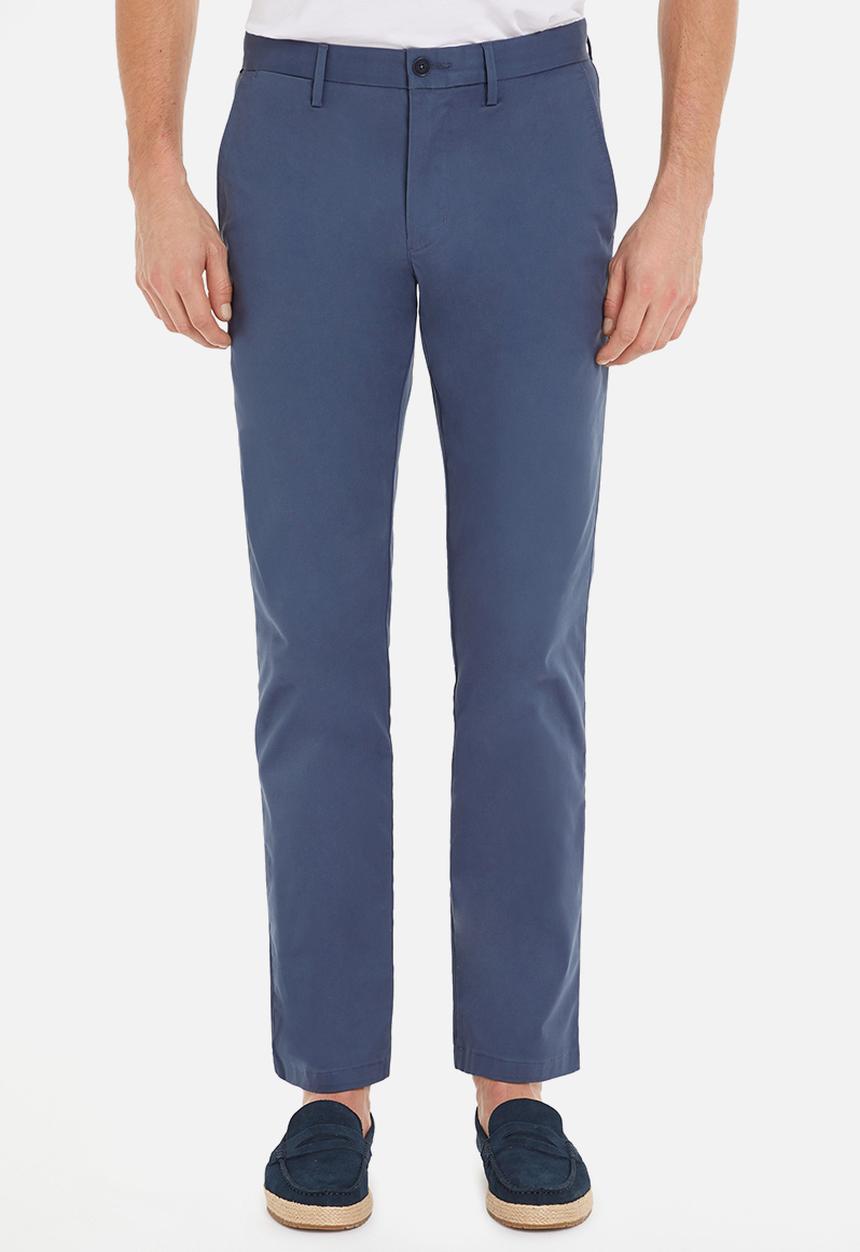 Tommy Hilfiger - Denton pima cotton pants - light blue