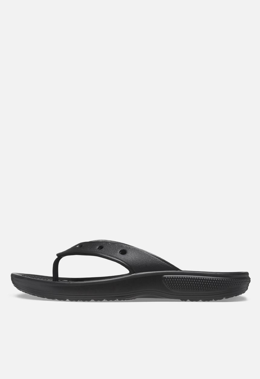 Crocs - Classic crocs flip sandal - black