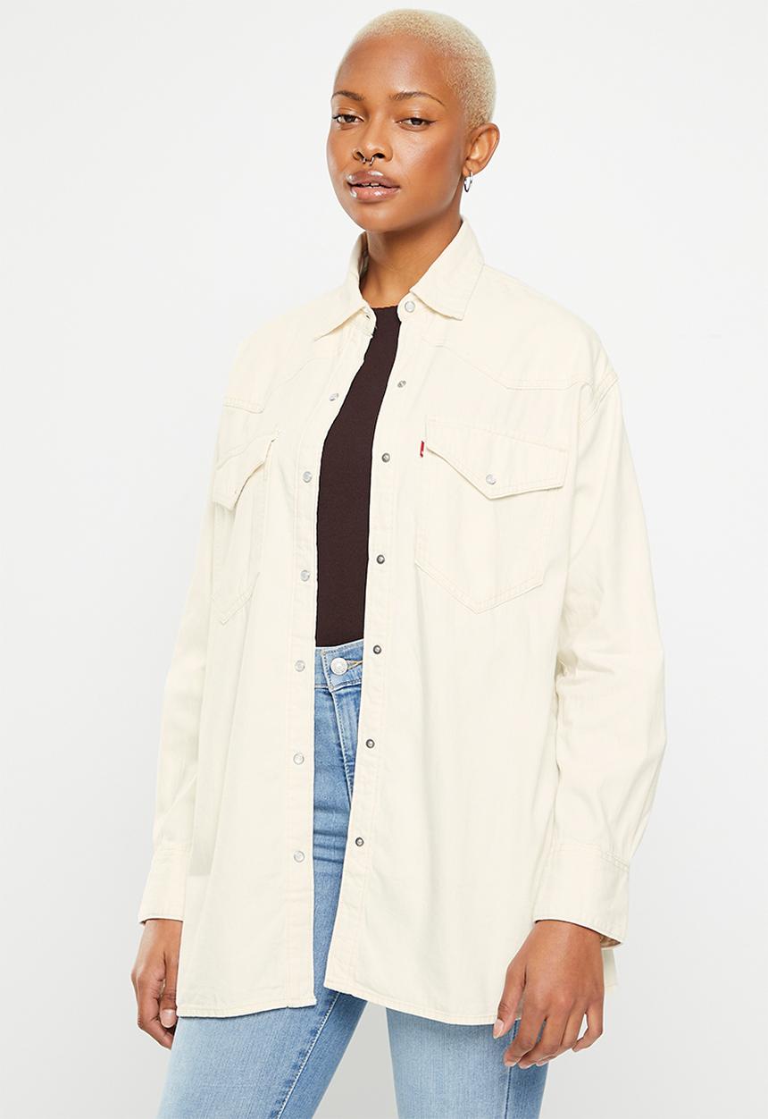 Levi’s® - Dylan western shirt - icy ecru 2