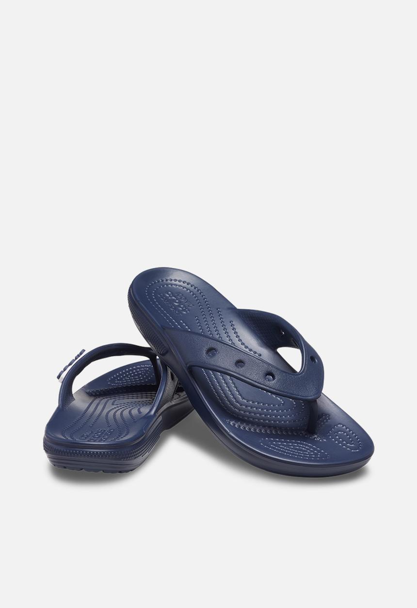 Crocs - Classic crocs flip sandal - navy