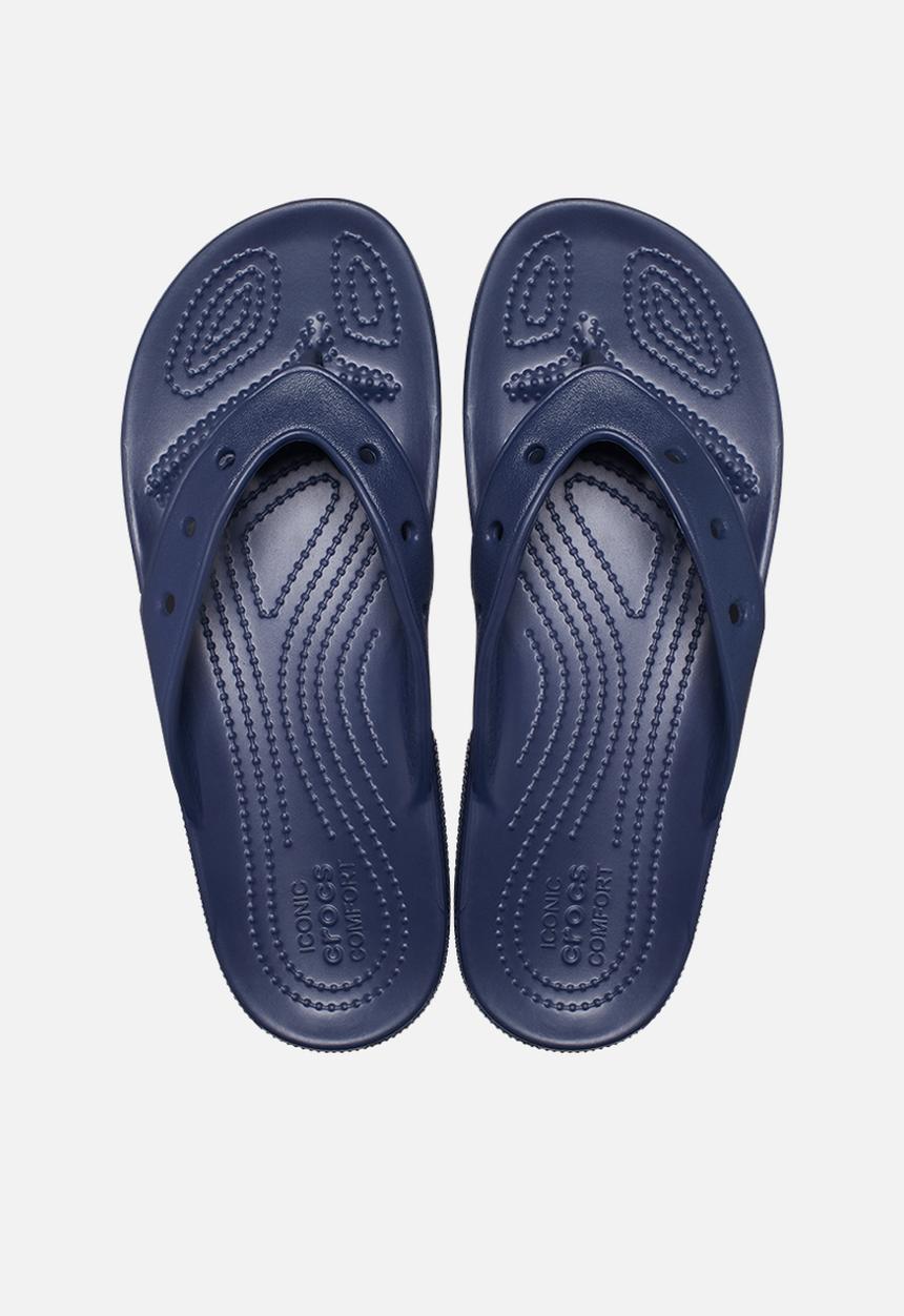 Crocs - Classic crocs flip sandal - navy