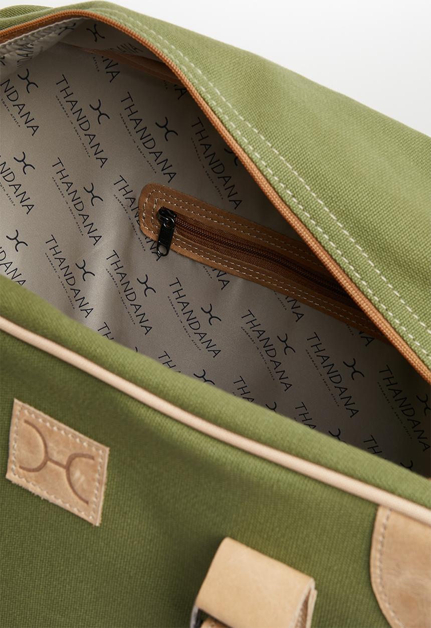 Thandana - Large Weekender - Sage 