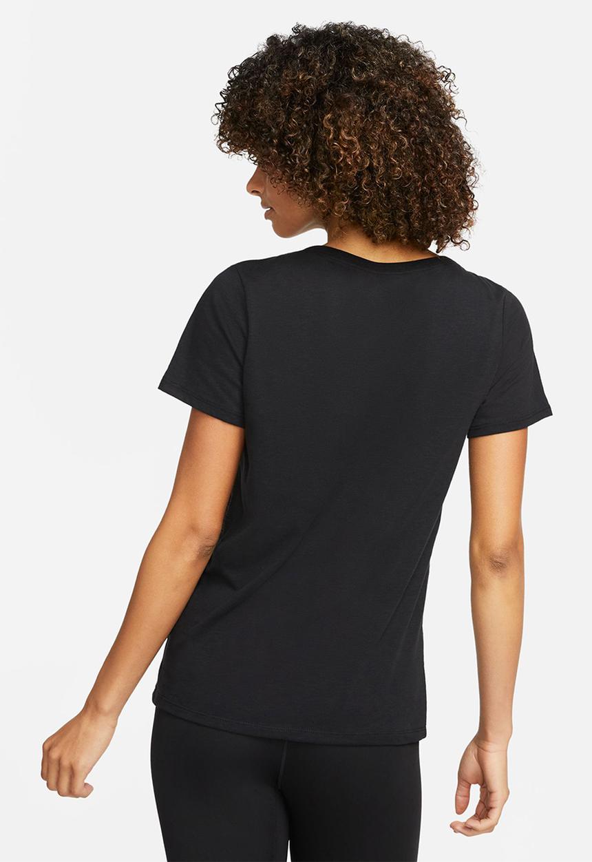 Nike - W nk df tee nike script - black & white