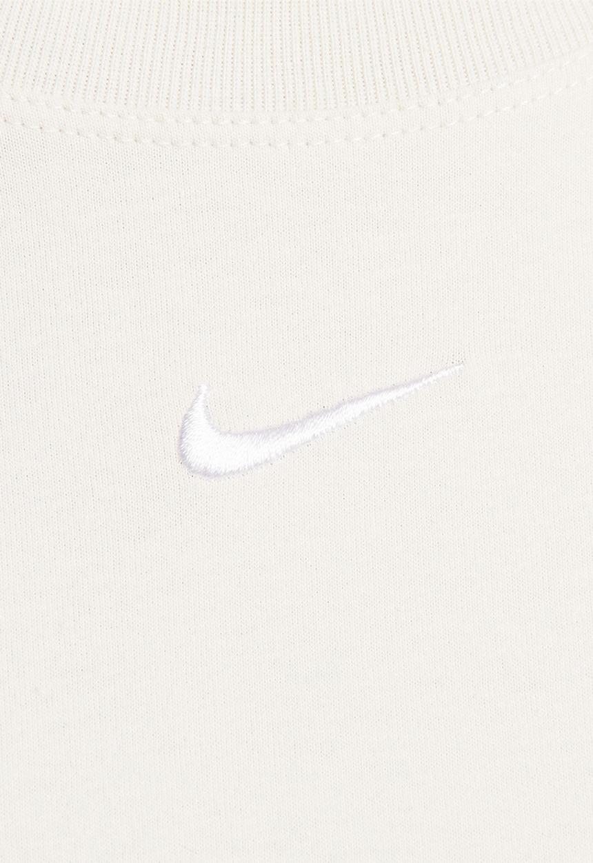 Nike - W nsw tee essntl lbr - lt orewood brown & white