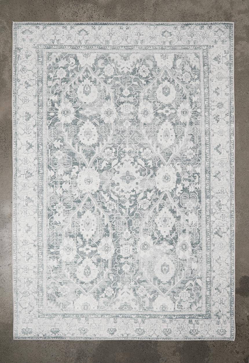 Sixth Floor - Brisbane printed rug - antique grey