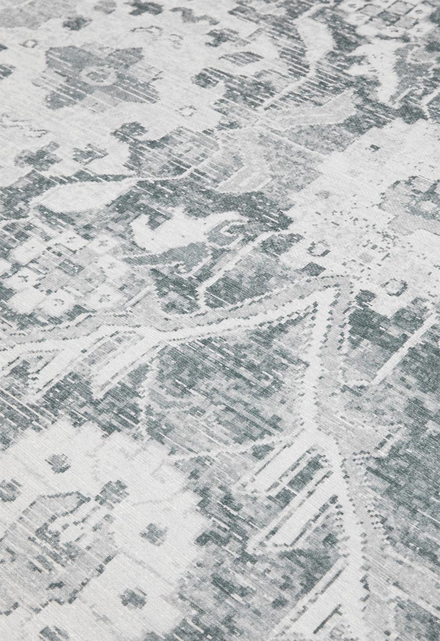 Sixth Floor - Brisbane printed rug - antique grey