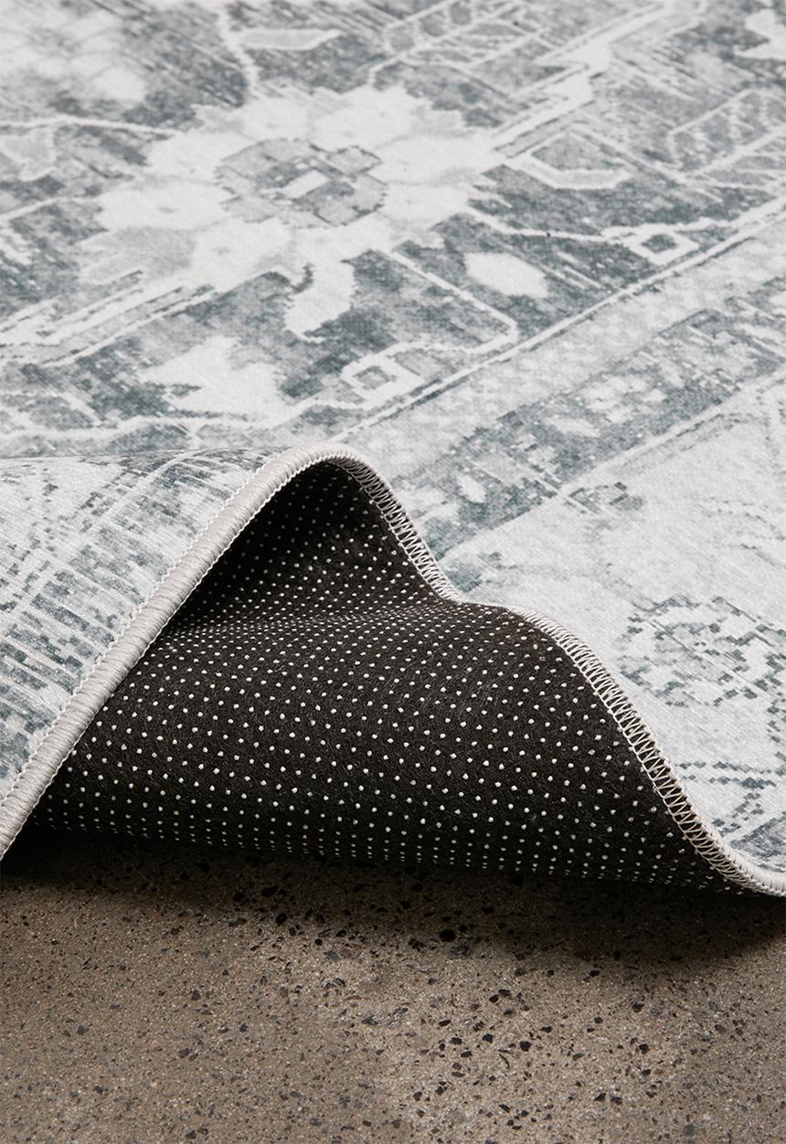Sixth Floor - Brisbane printed rug - antique grey