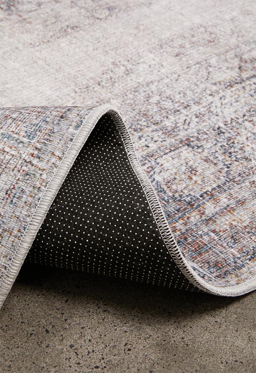 Sixth Floor - Brisbane printed rug - distressed beige