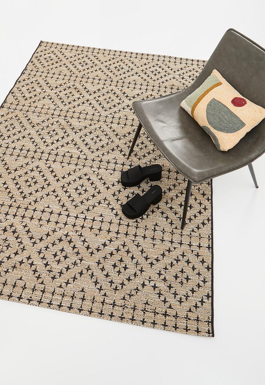 Jute Diamond Natural Rug