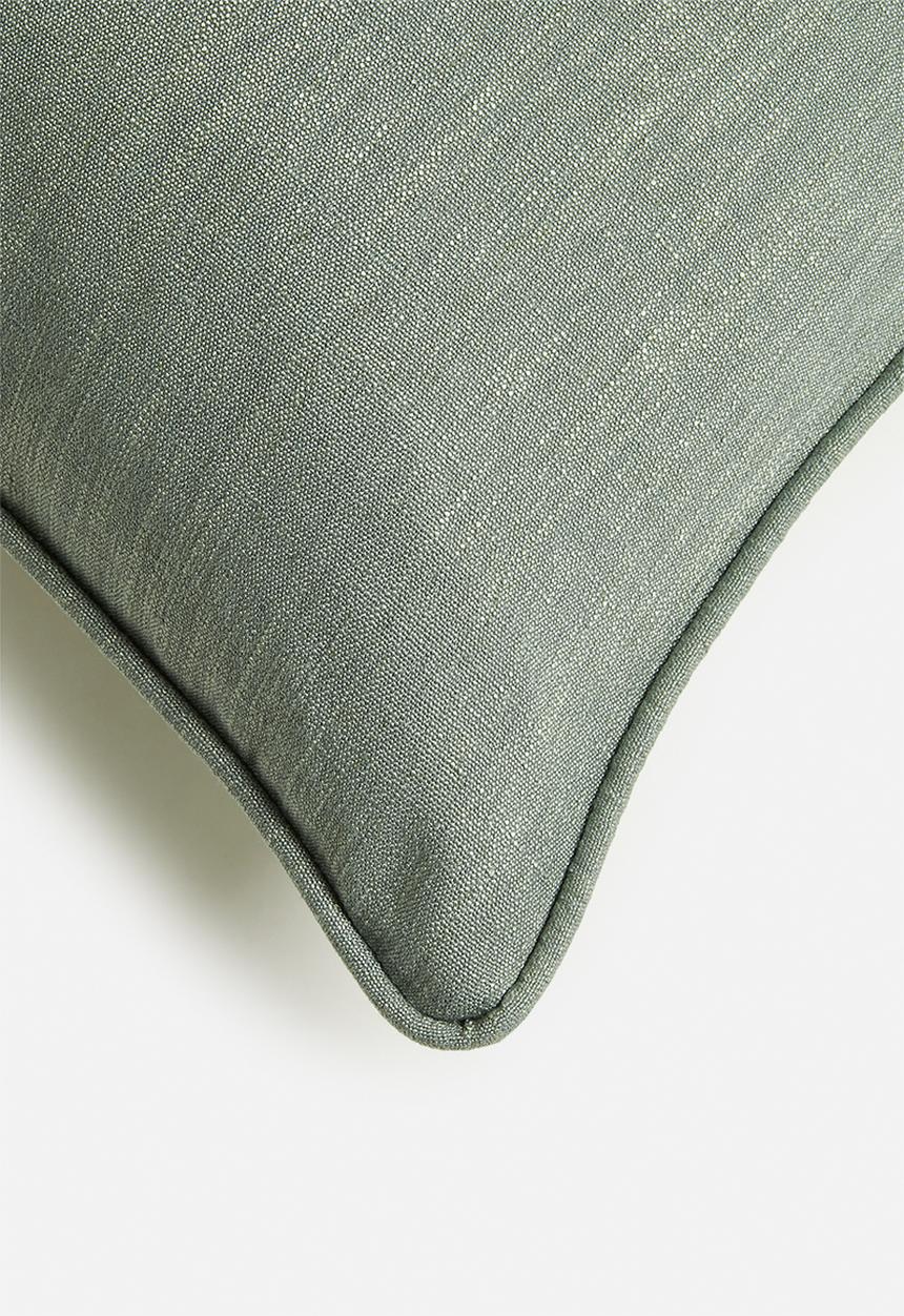 Hertex Haus - Milano 2 tone cushion cover- tide & crystal