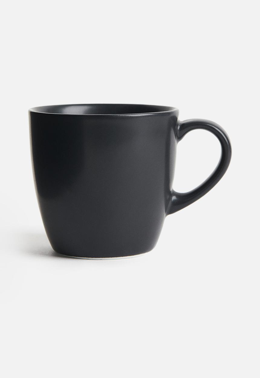 H&M - Porcelain mug - black