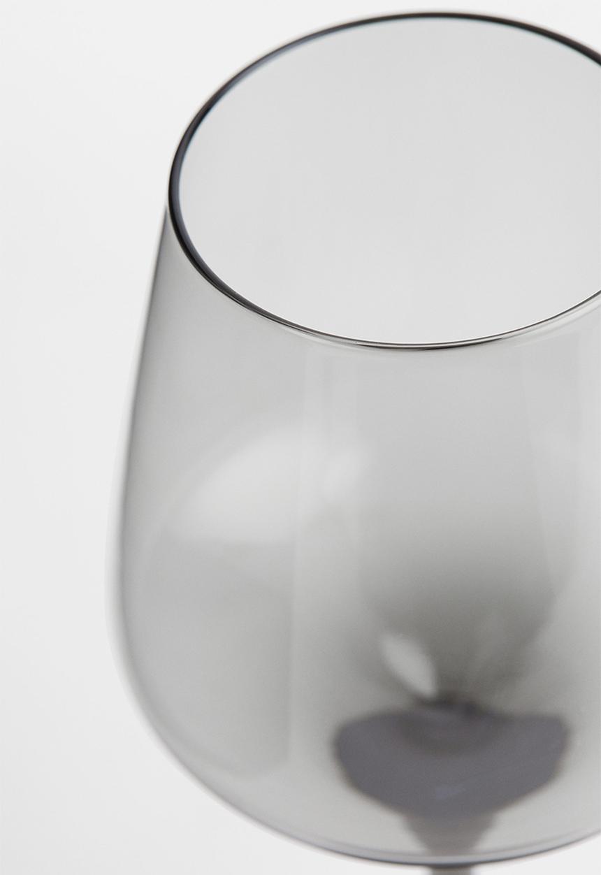 H&M - Wine glass - dark grey
