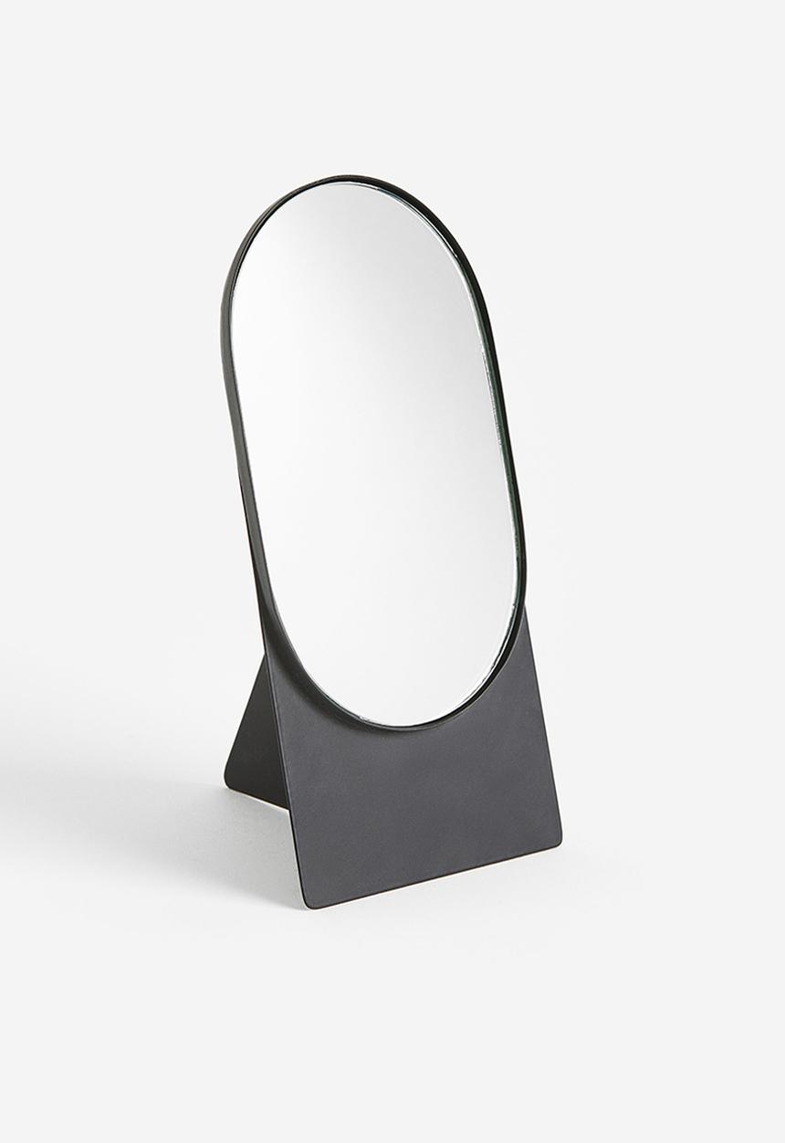 H&M - Metal table mirror - black