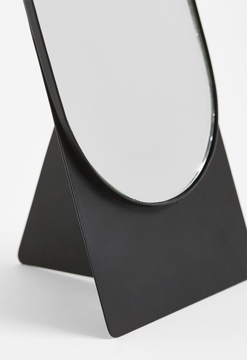 H&M - Metal table mirror - black