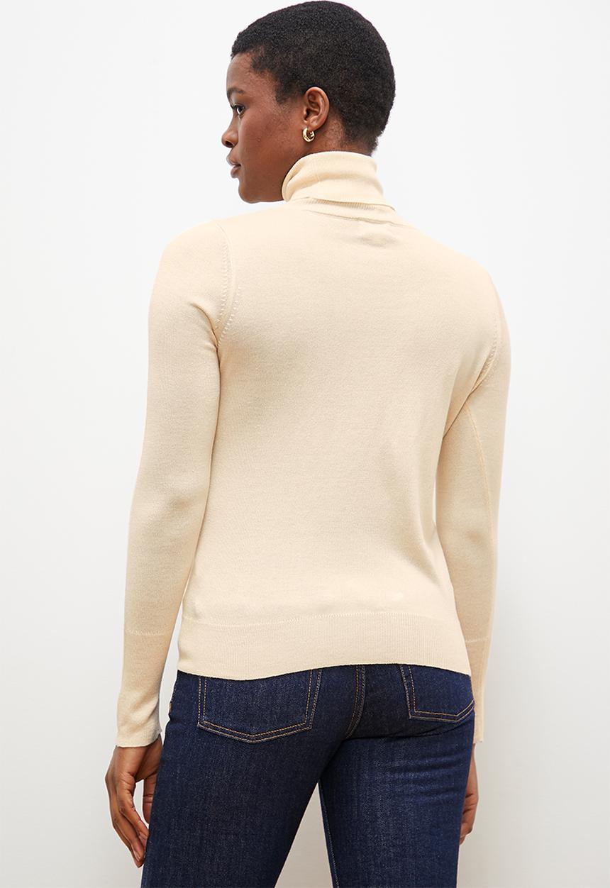 edit - Polo neck - ecru