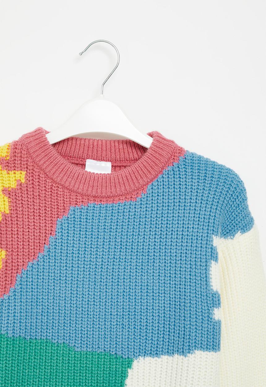 Pop Candy - Colourblock jersey - multi