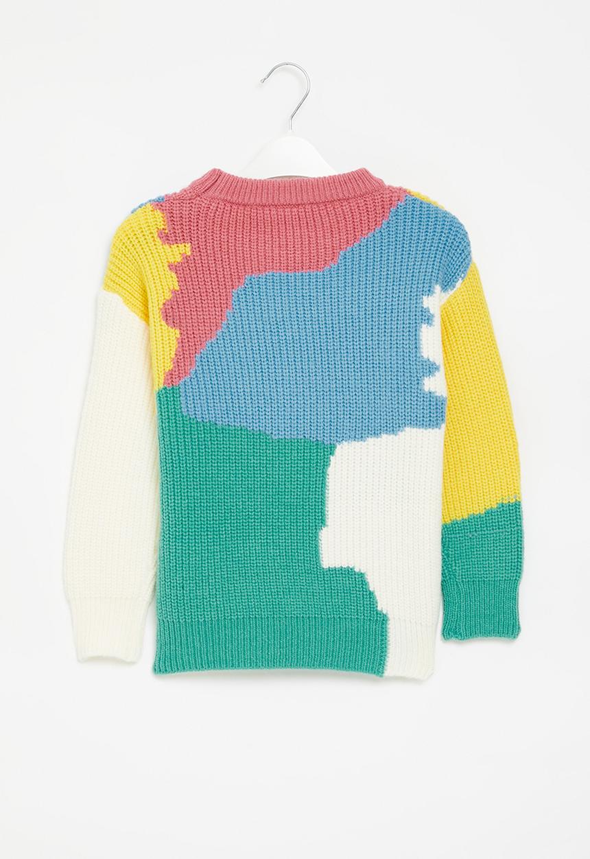 Pop Candy - Colourblock jersey - multi