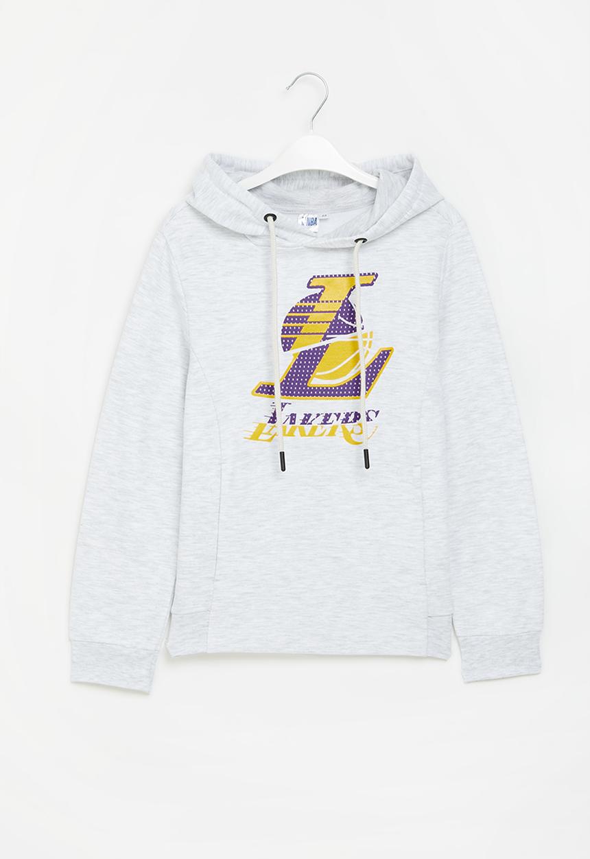 NBA - LA Lakers kids transition hoodie - ice melange