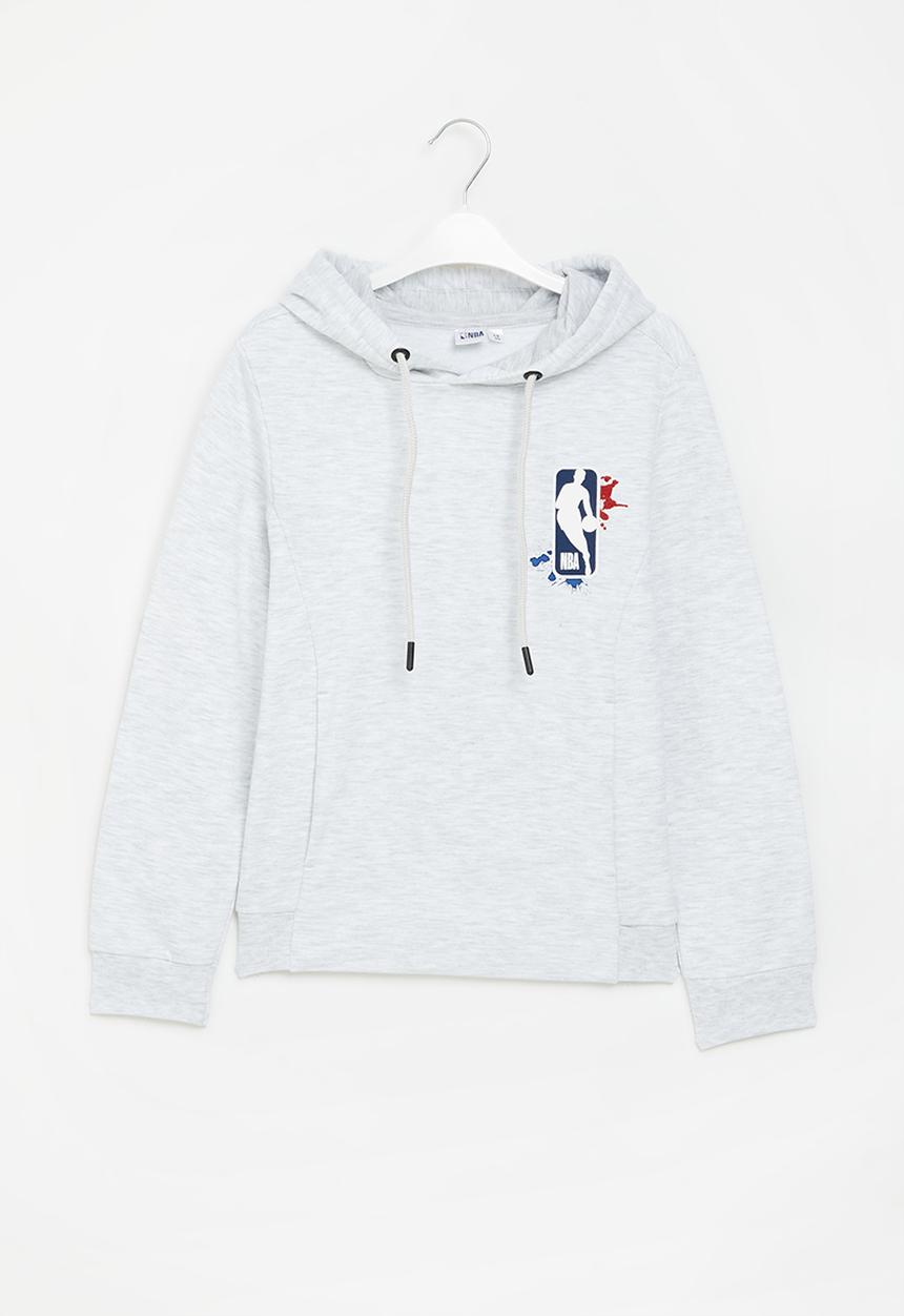 NBA - NBA Kids transition hoodie - ice melange