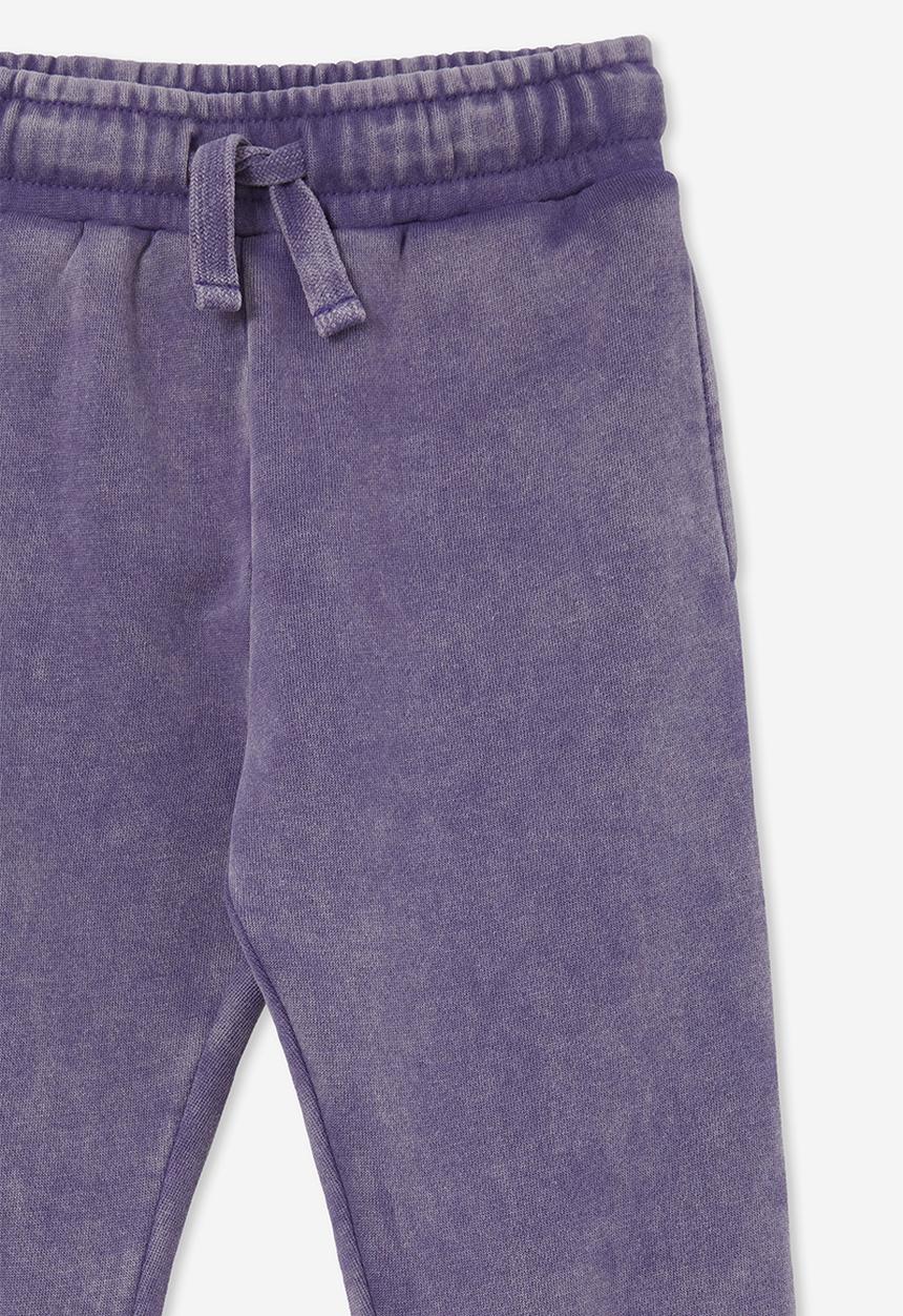 Cotton On - Marlo track pant - purple lake wash