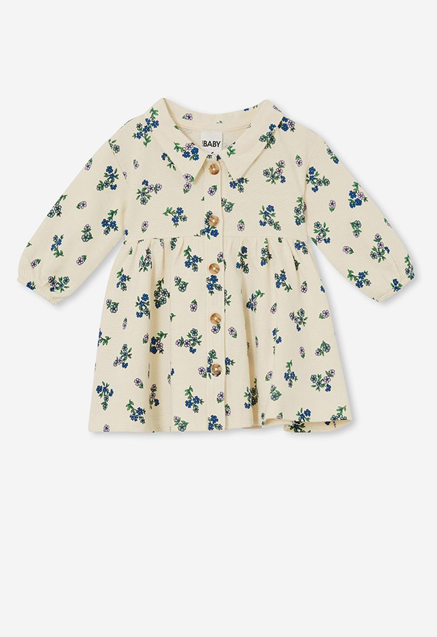 Cotton On - Hattie button through dress - white