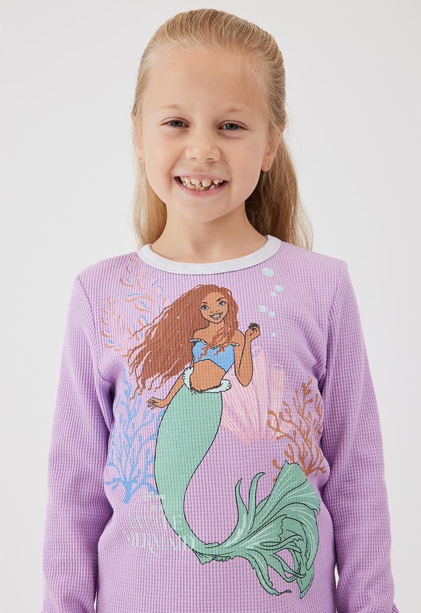 Cotton On - Farrah long sleeve pyjama set license - lcn dis lilac drop/ariel