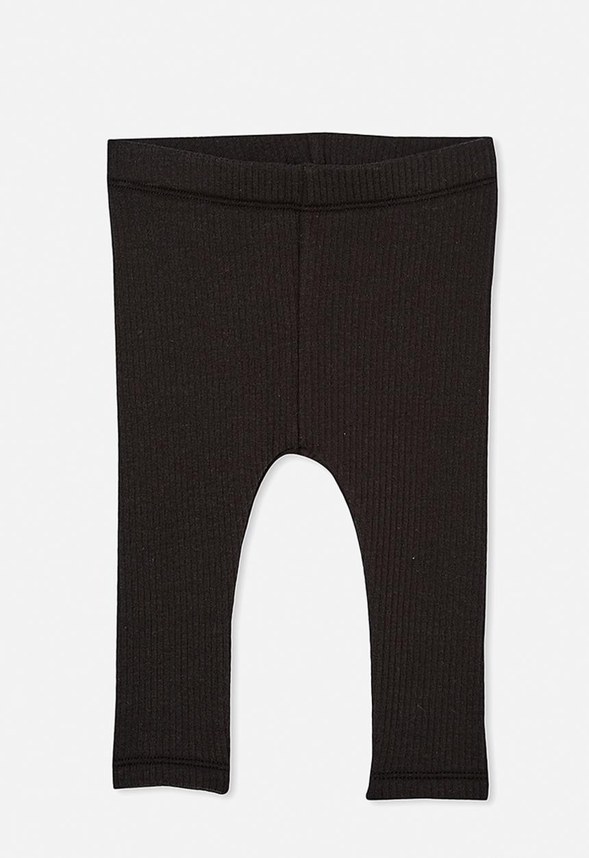 Cotton On - Rib fleece jogger - phantom