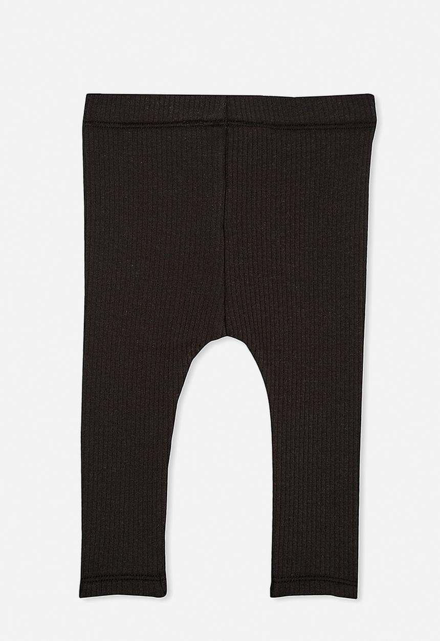 Cotton On - Rib fleece jogger - phantom