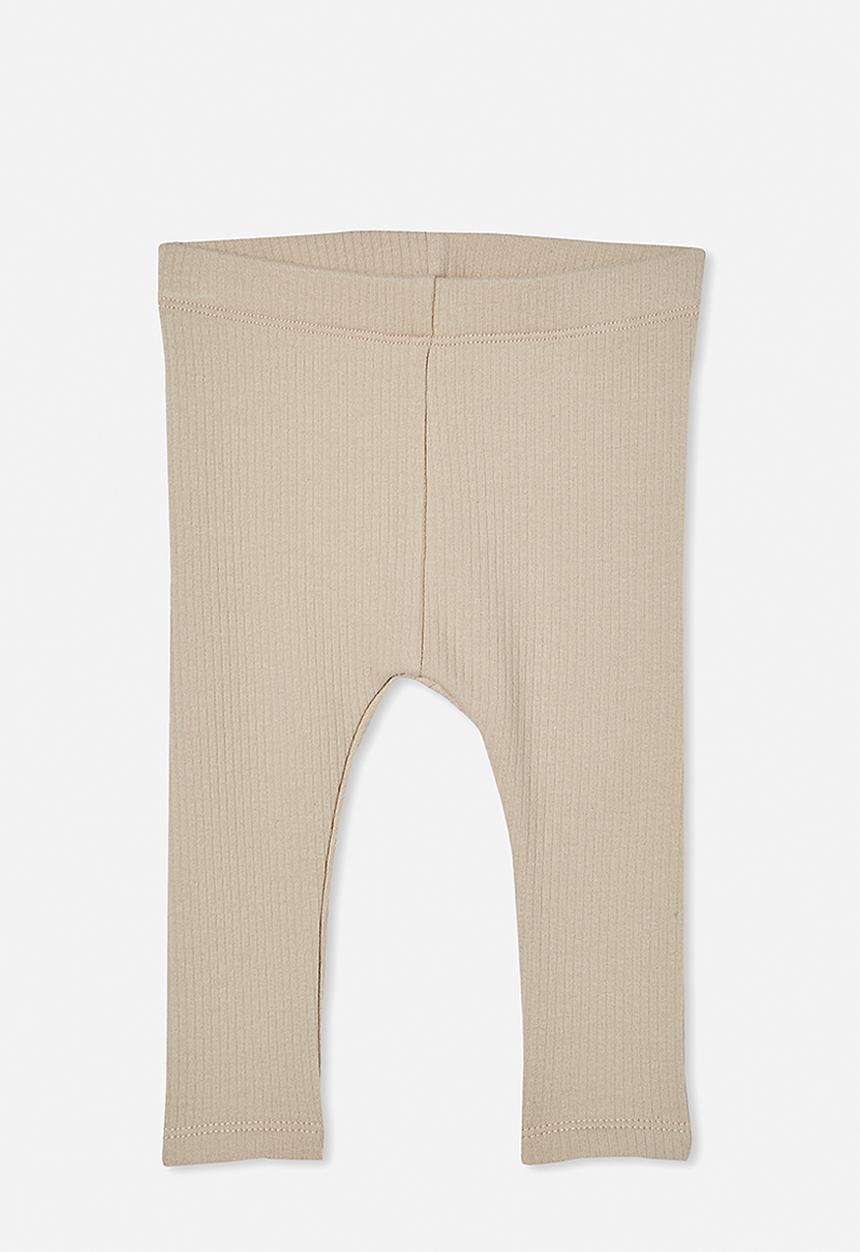 Cotton On - Rib fleece jogger - rainy day
