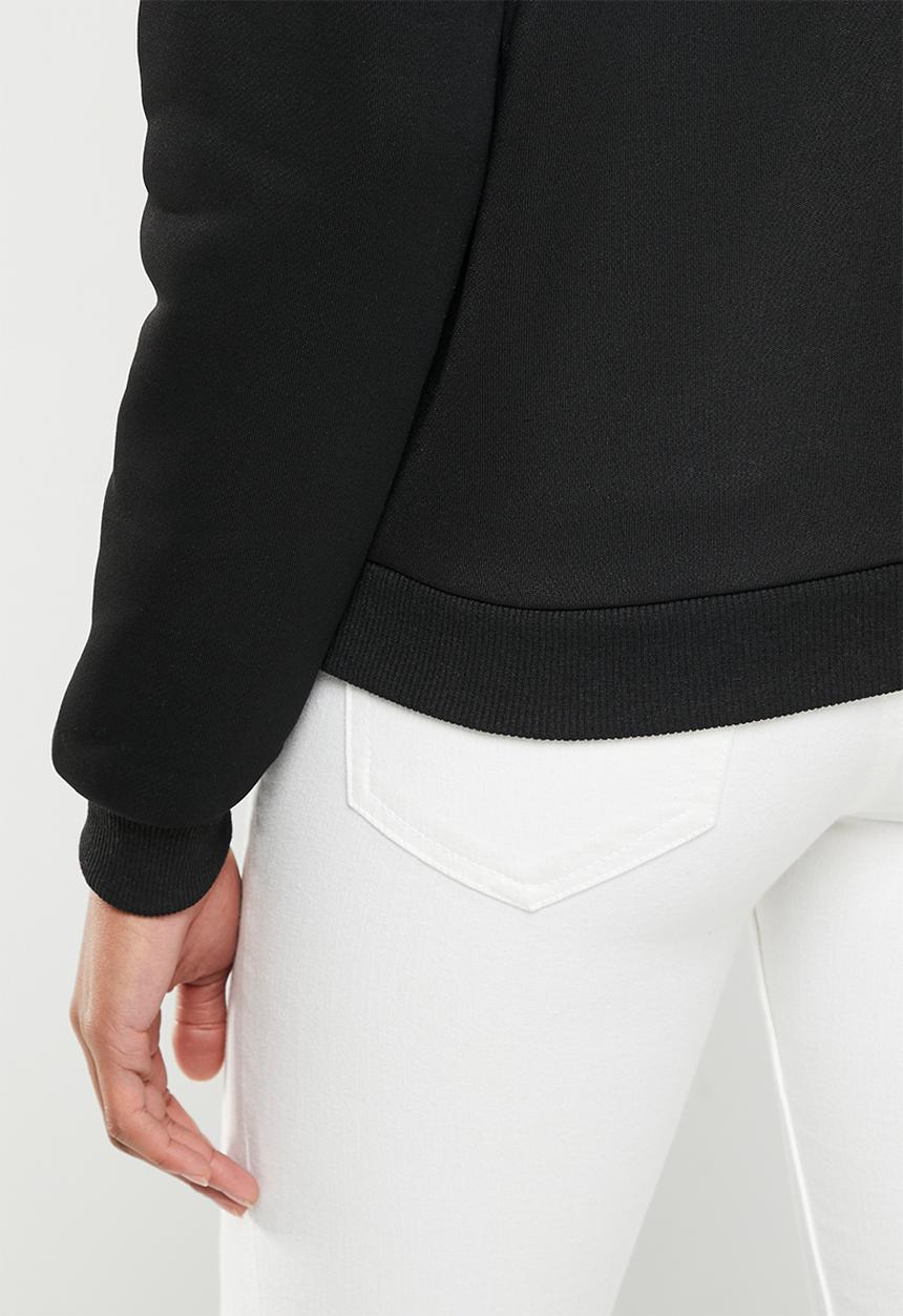 SISSY BOY - Avril: crew neck sweater - black