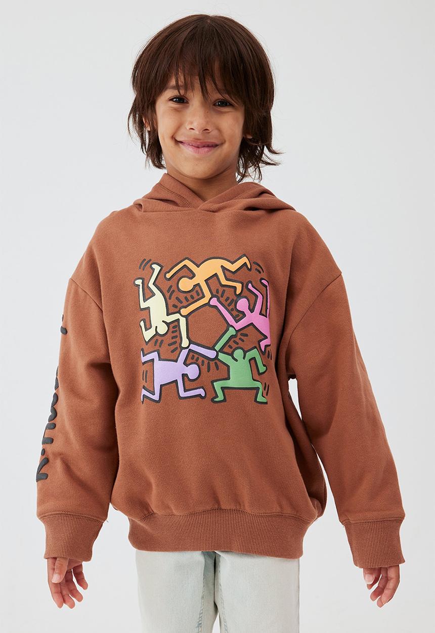 Cotton On - License emerson hoodie - lcn kei coco jumbo / keith haring group