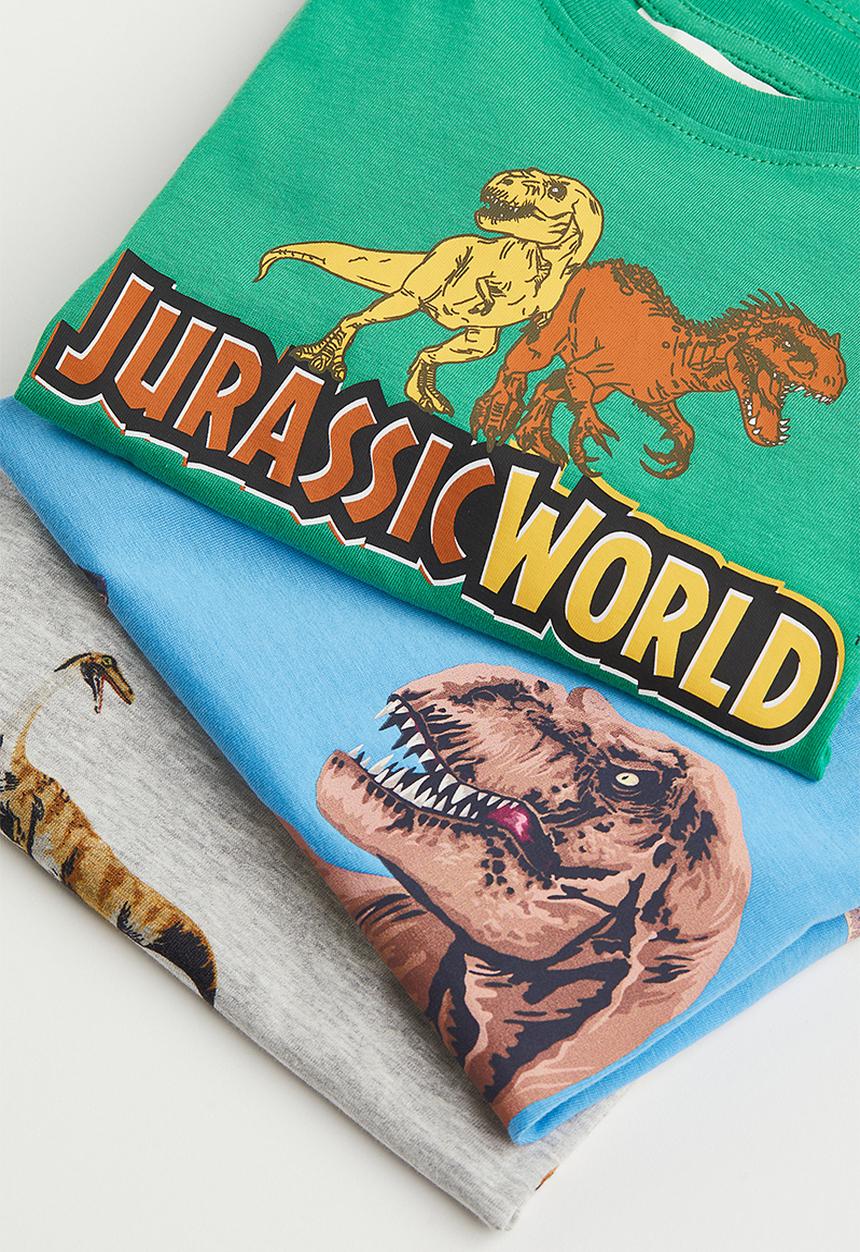 H&M - 3-Pack printed T-shirts - multi