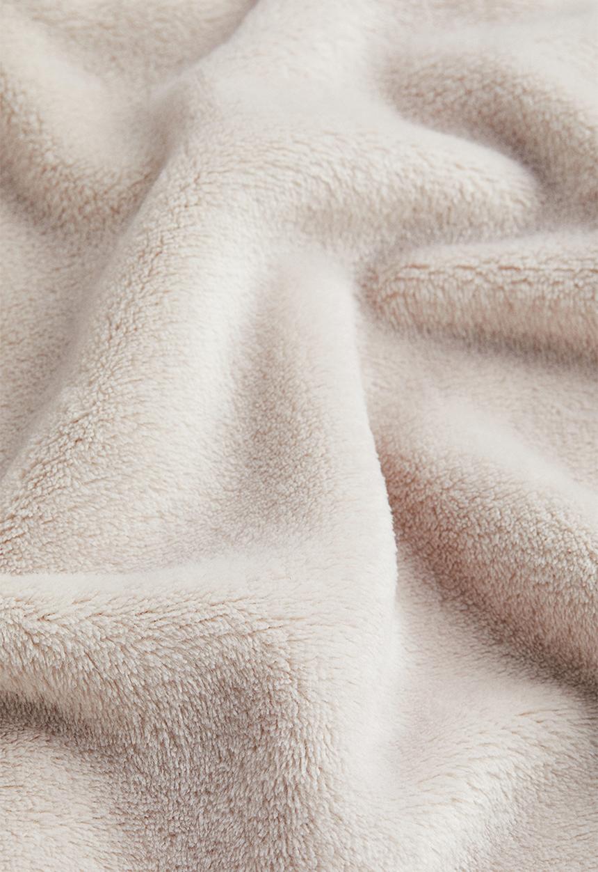 H&M - Fleece pyjamas - light greige