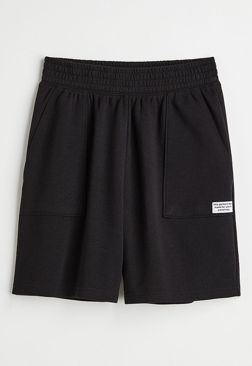 H&M - Sweatshorts - black