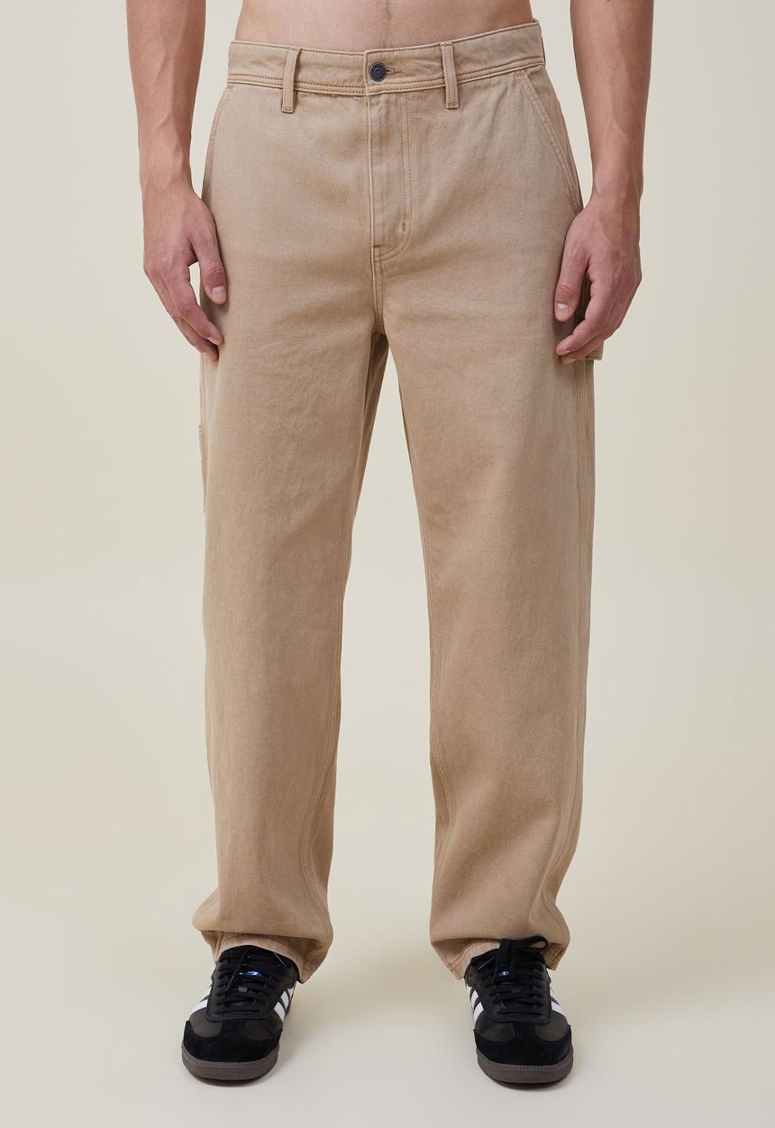 Cotton On - Baggy jean - worker sandstone
