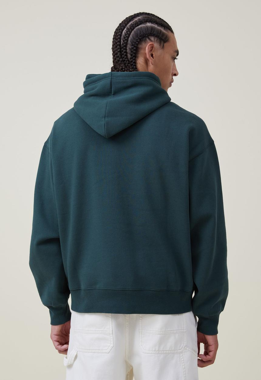 Cotton On - Essential fleece pullover - Pine needle green