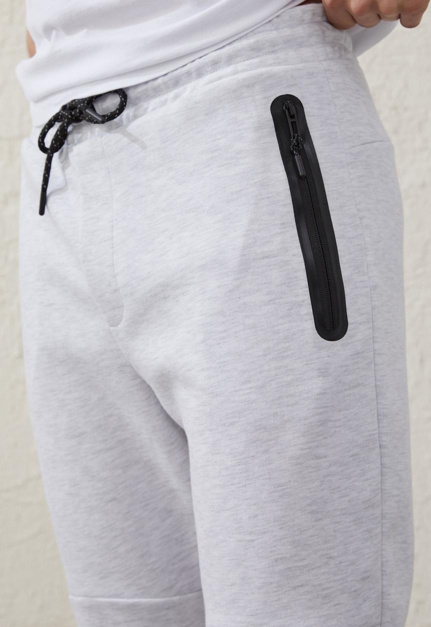 Cotton On - Tech track pants - grey texture