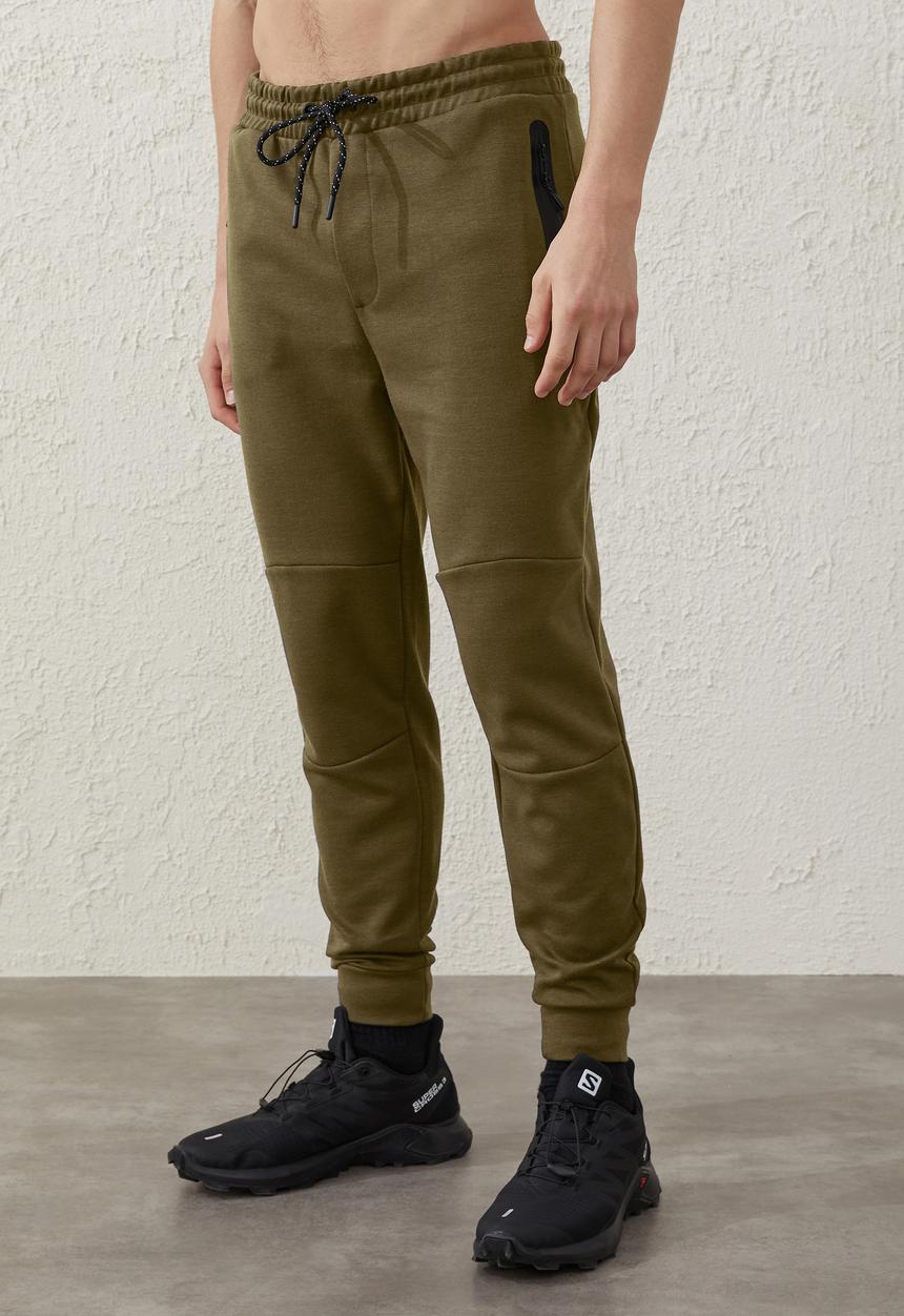 Cotton On - Tech track pants - military