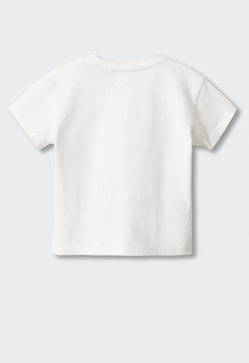 MANGO - T-shirt impostor - off white