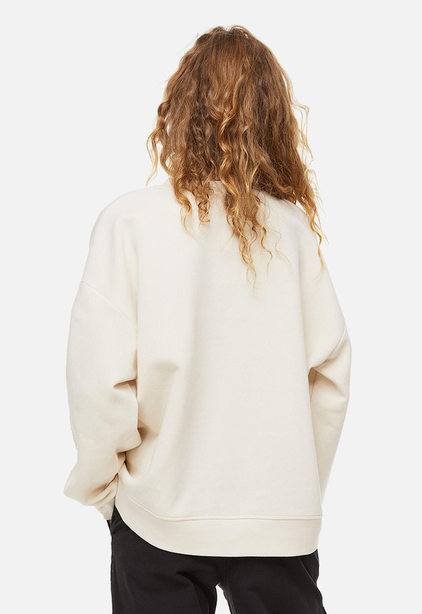 H&M - Crew-neck sweatshirt - cream/voyage