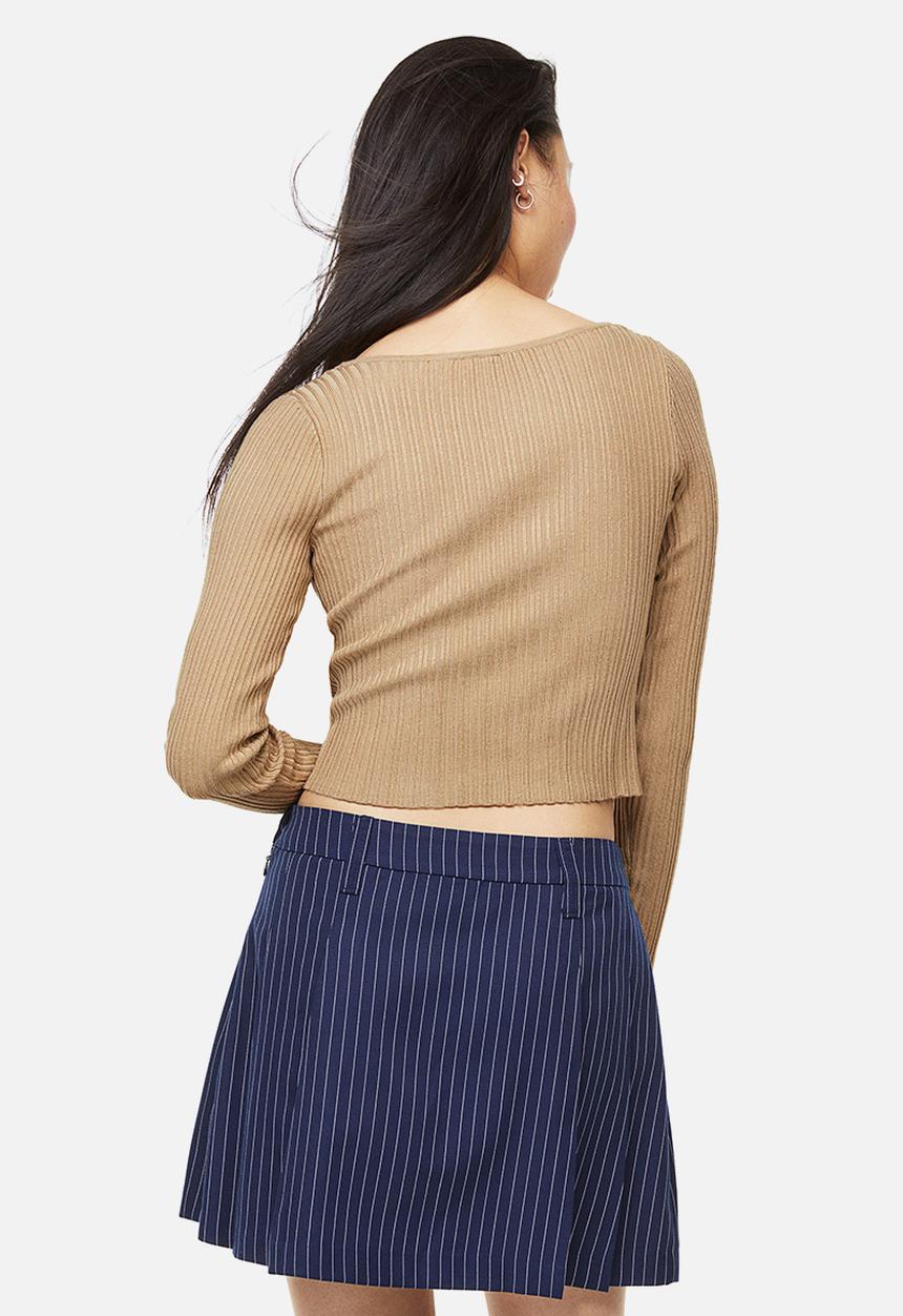 H&M - Knitted top - beige