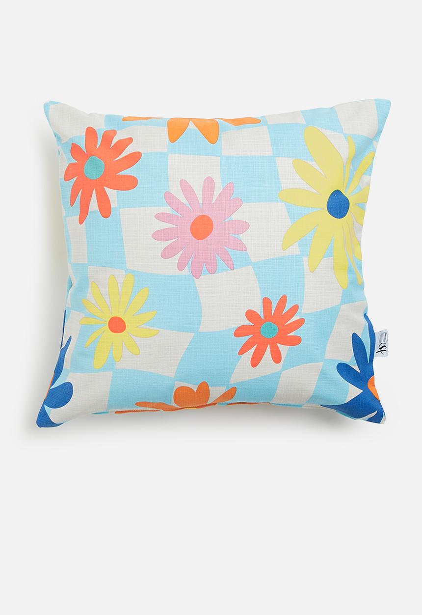 Sixth Floor - Dash cushion cover - blue