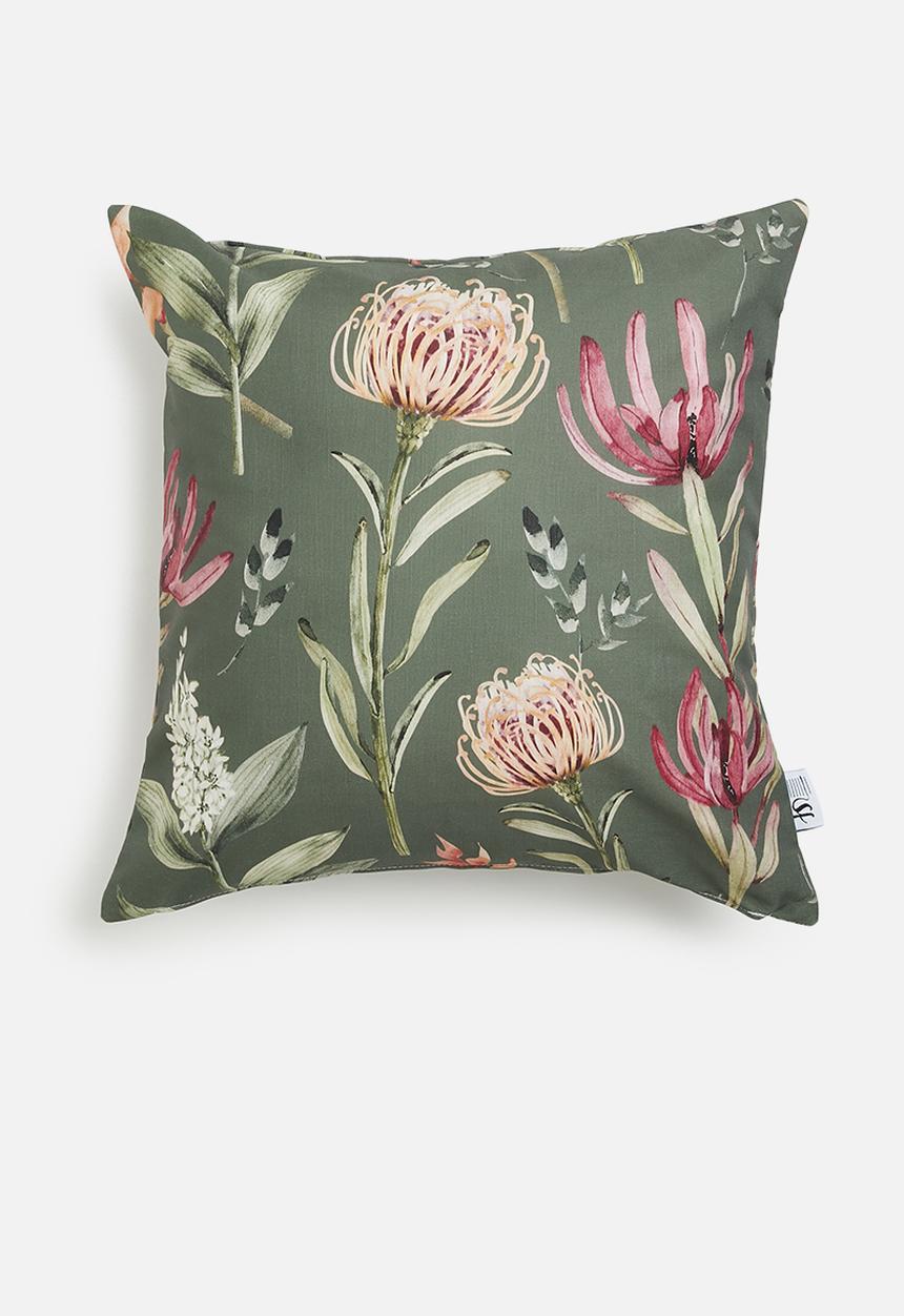 Sixth Floor - Locke cushion cover - Green