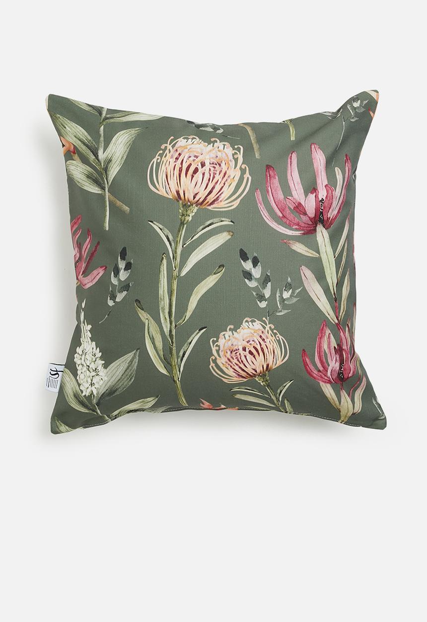 Sixth Floor - Locke cushion cover - Green