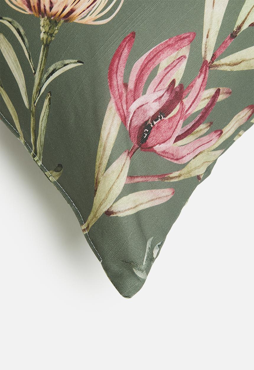 Sixth Floor - Locke cushion cover - Green