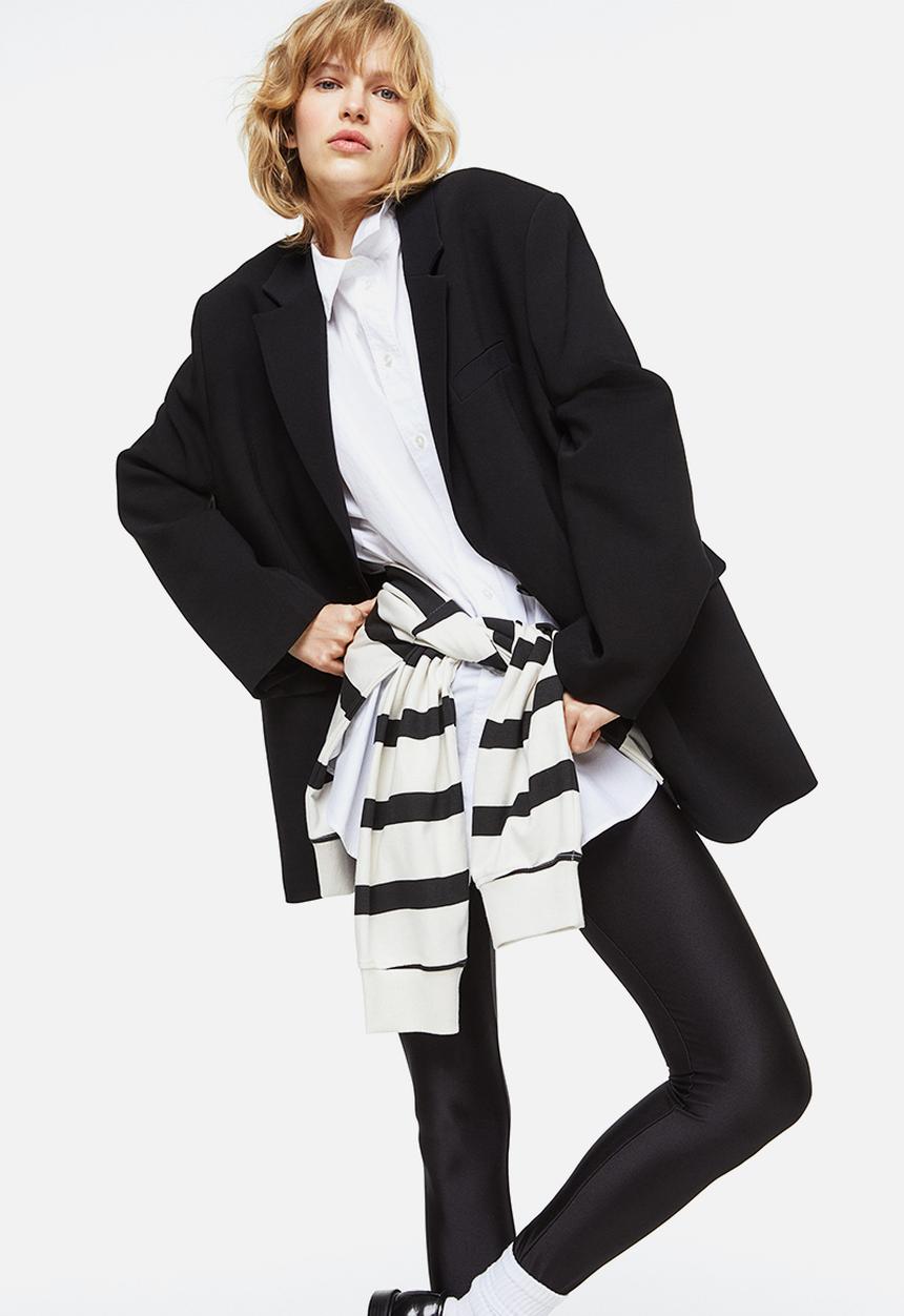 H&M - Cotton poplin shirt - white