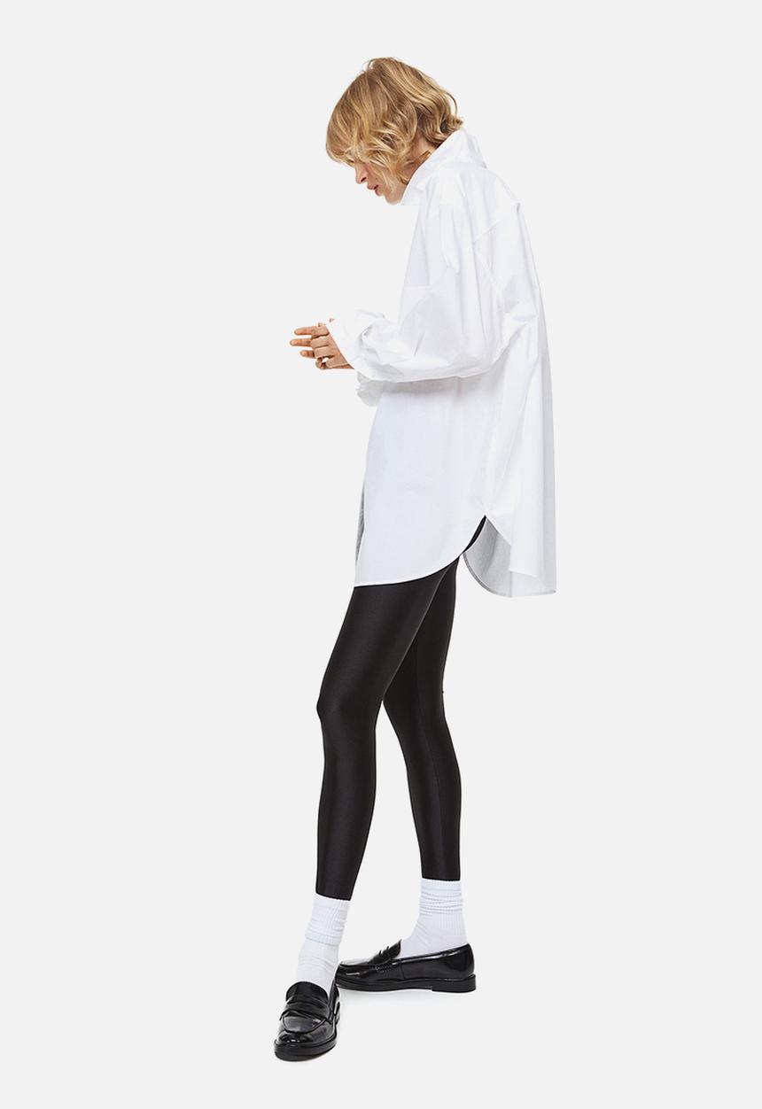 H&M - Cotton poplin shirt - white