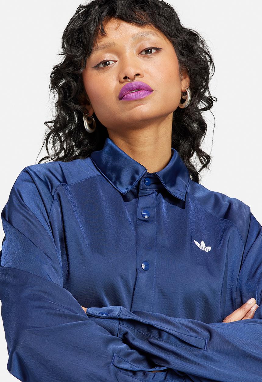 adidas Originals - Track shirt - dark blue
