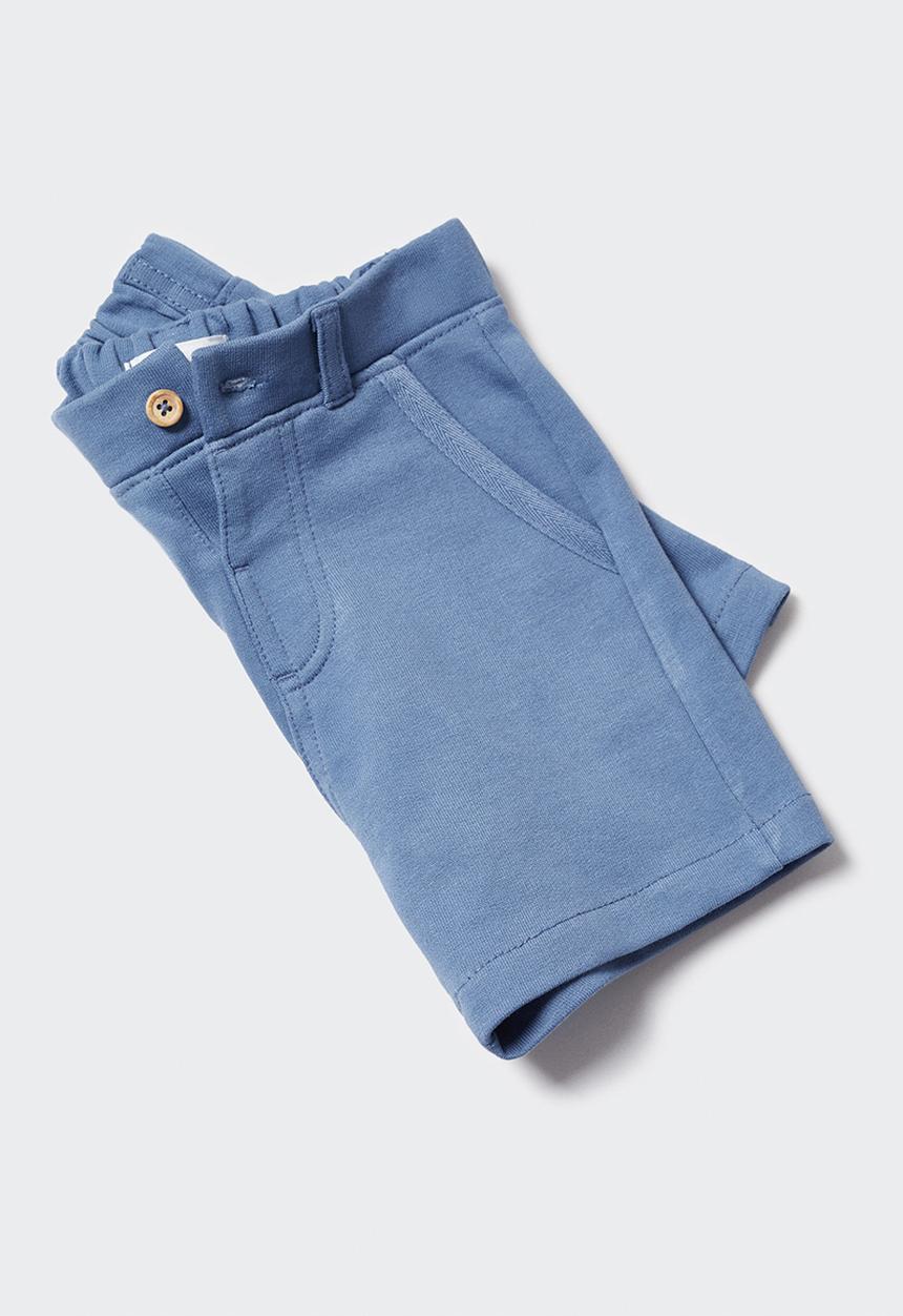 MANGO - Bermuda shorts matcha - blue